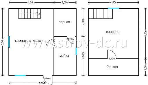 Готовый дом Д120 – планировка проекта 1